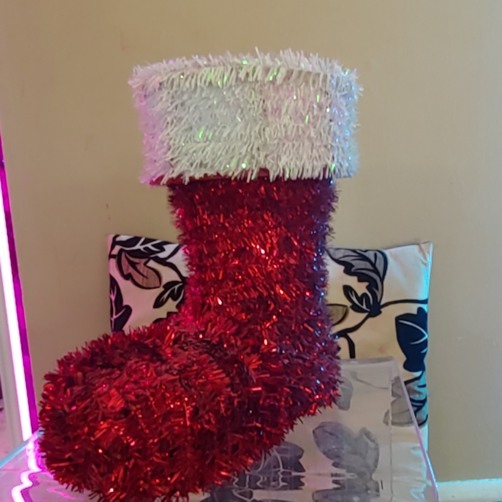 Santa's boots knick knack!